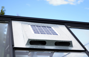 *AKTION* Vitavia Solar-Dachventilator Solarfan 610 x 559mm für Gewächshäuser